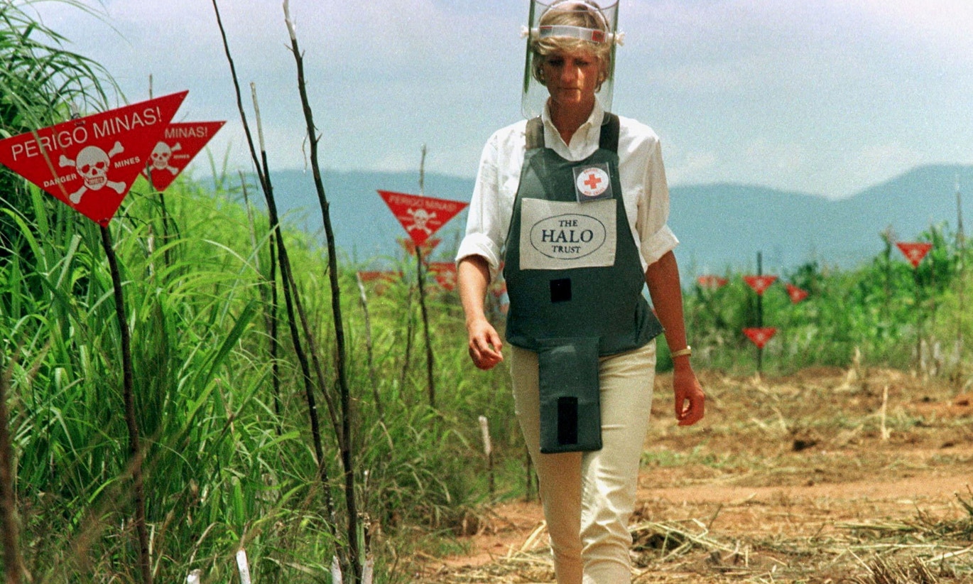  D&eacute;cada de noventa, princesa Diana no Huambo, Angola | Reuters 
