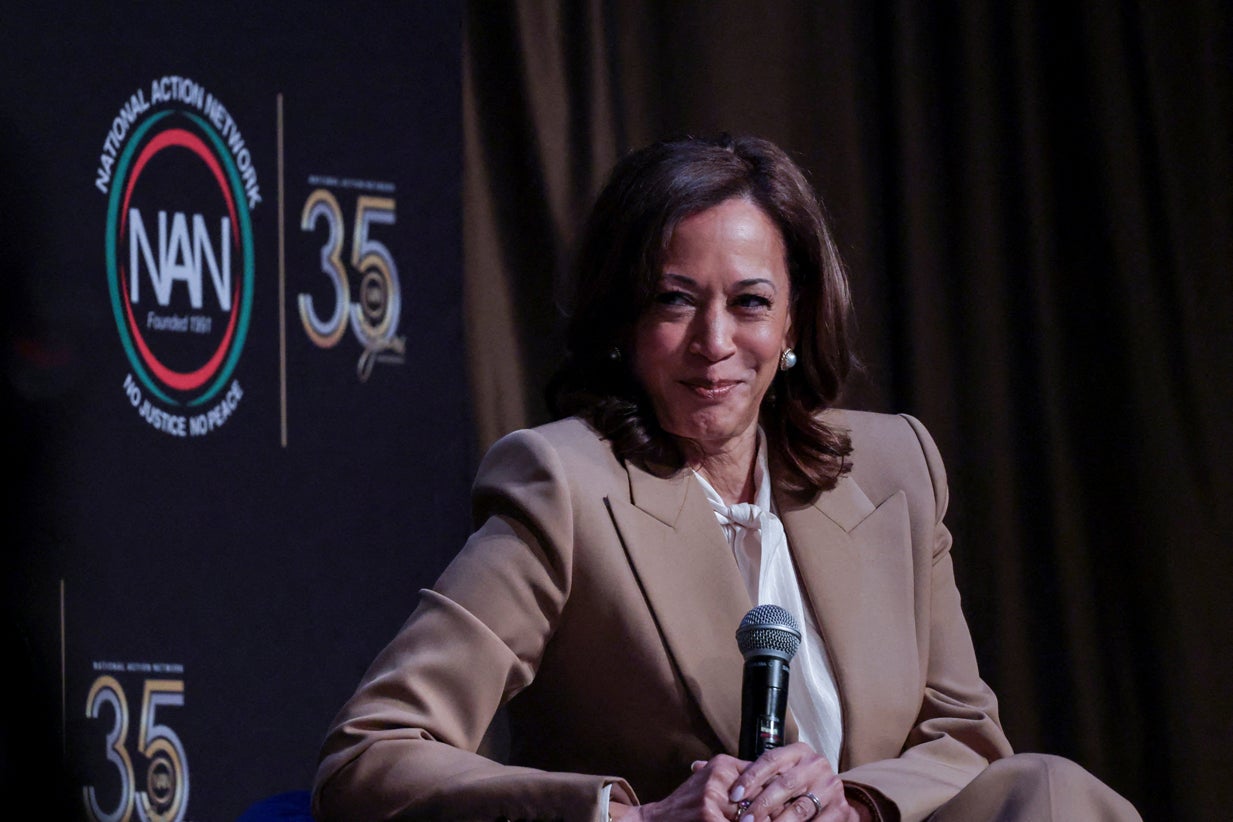 Ex-vice-presidente dos EUA Kamala Harris admite nova candidatura à presidência