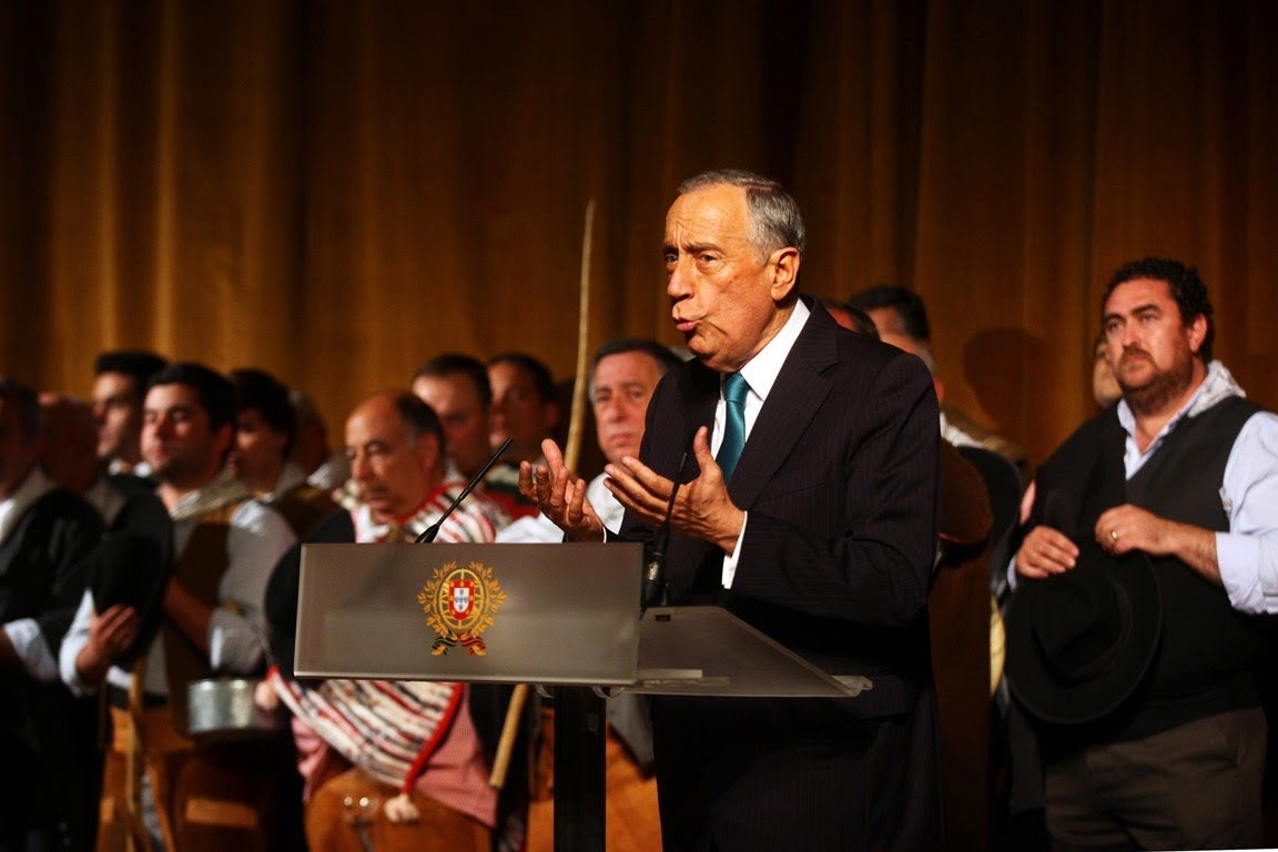 Marcelo Rebelo de Sousa cumpre em Madrid última deslocação oficial do mandato