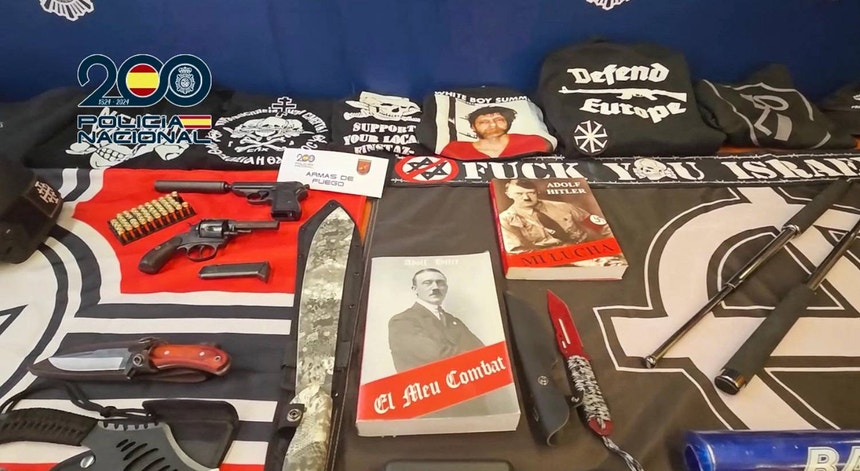 Imagem de Espanha desmantela célula ligada a grupo terrorista neonazi 