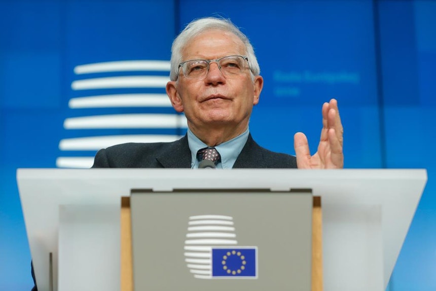 Josep Borrell denunciou a morte de civis que aguardavam por ajuda em Gaza
