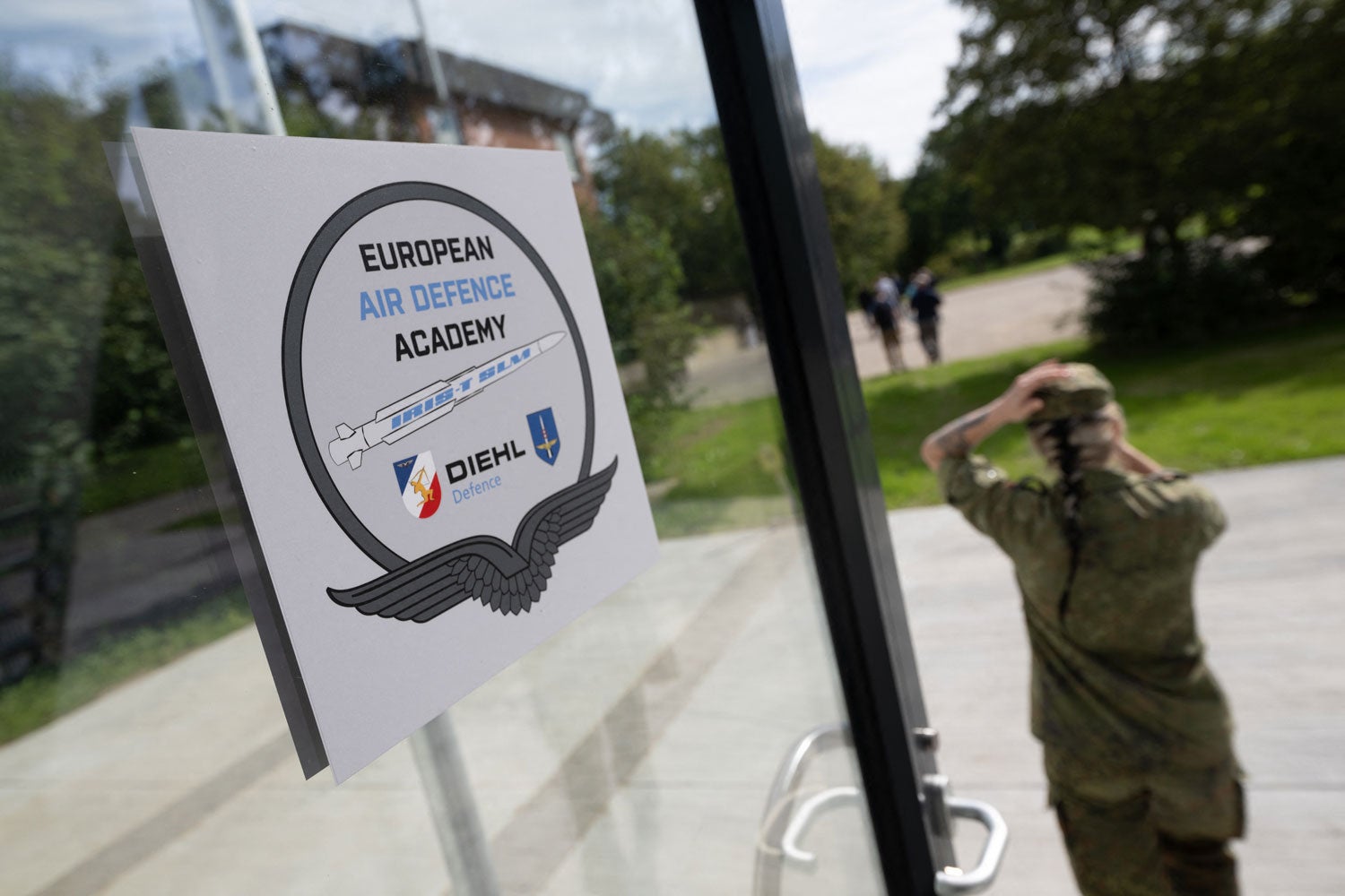 A Academia Europeia de Defesa A&eacute;rea foi inaugurada em Todendorf, na Alemanha, a 5 de setembro de 2023 oito meses ap&oacute;s o seu lan&ccedil;amento Foto: AFP