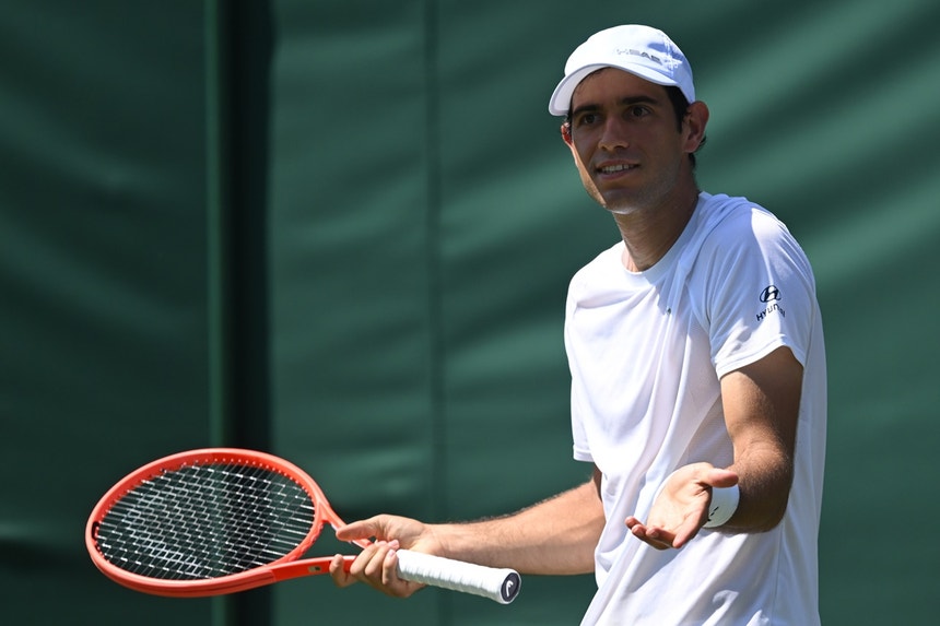 Imagem de Wimbledon. Nuno Borges qualifica-se para a segunda ronda