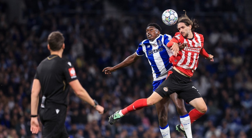 Liga dos Campeões. FC Porto-PSV (0-1)