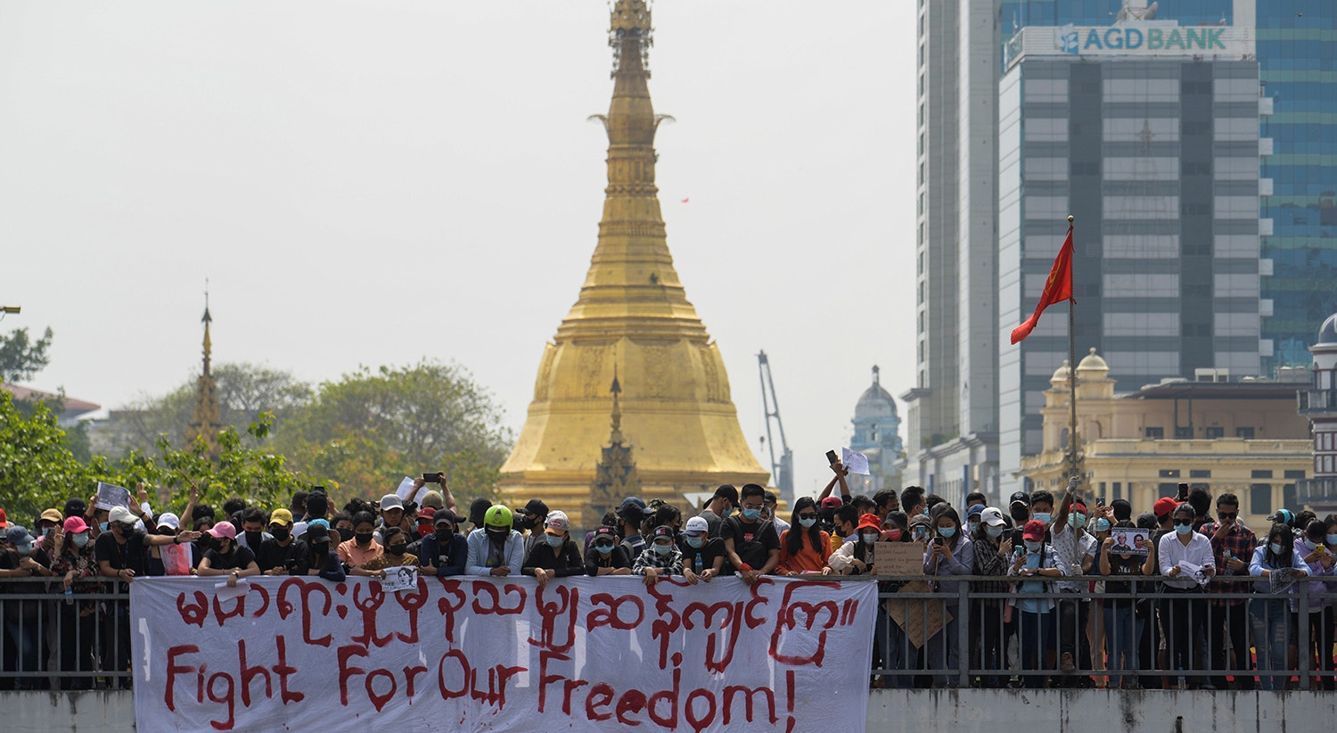  &quot;Lutar pela nossa liberdade&quot; | Foto: Reuters 