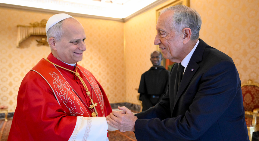 Imagem ilustrativa: Marcelo regressa ao Vaticano na penúltima viagem ao estrangeiro como Presidente