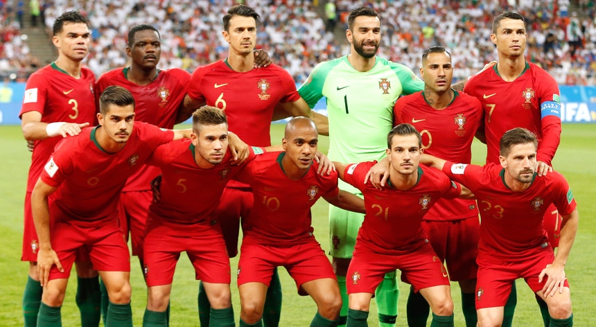 Portugal não foi além do 13.º lugar no Mundial de futebol, na Rússia
