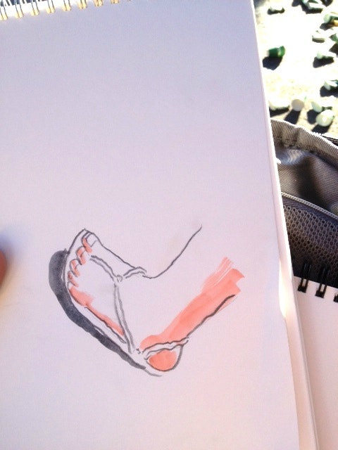  "34.12 quil&oacute;metros assim? Muito bem Bill de Washington Heights!" escreve Christoph Niemann na legenda deste cartoon. 