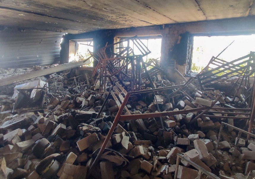 Imagem ilustrativa: Ataque de drone faz 18 mortos numa escola em território anexado por Moscovo