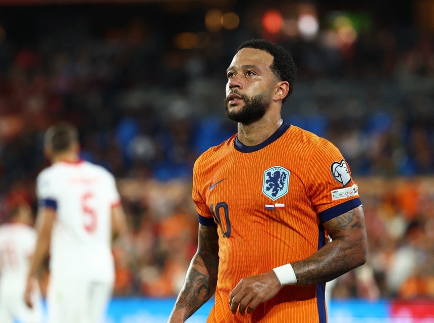 Mundial2026: Memphis Depay entre os 26 convocados dos Países Baixos