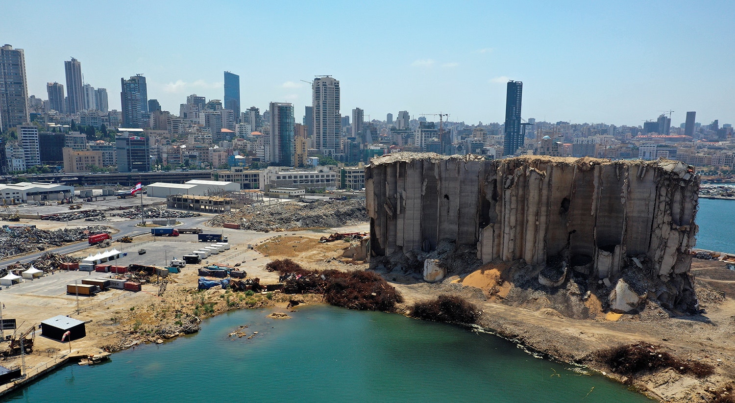  Porto de Beirute | Foto: Imad Creidi - Reuters 