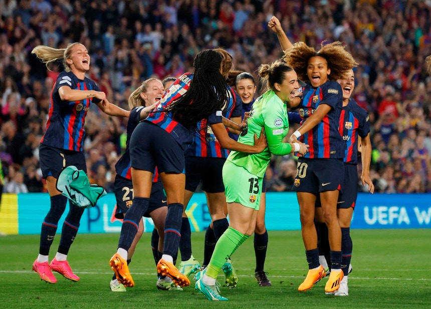 Estes são os jogos das quartas de final da Champions League Feminina 2022/23