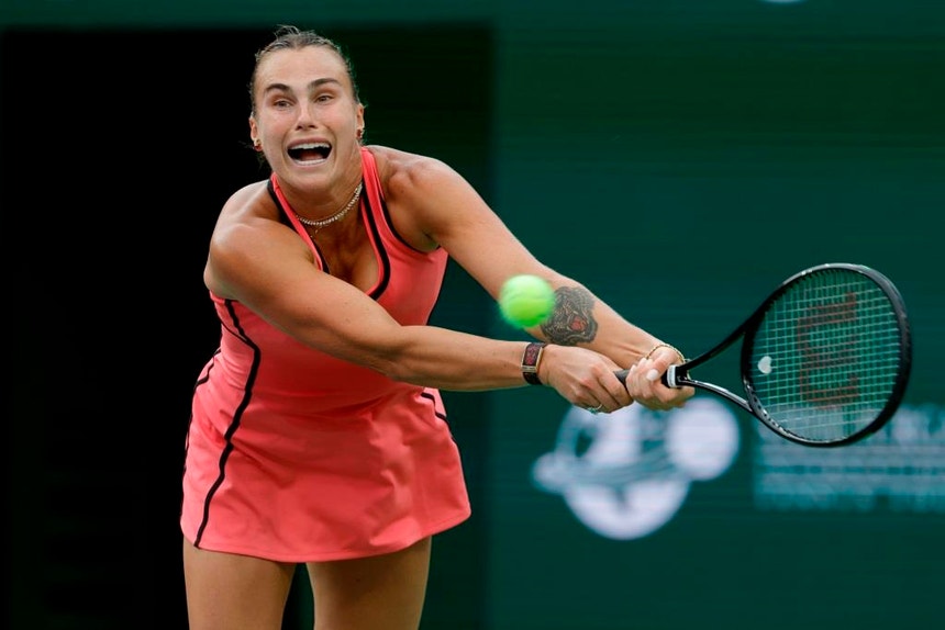 Imagem de Aryna Sabalenka salva ‘match point’ e vence título de Indian Wells