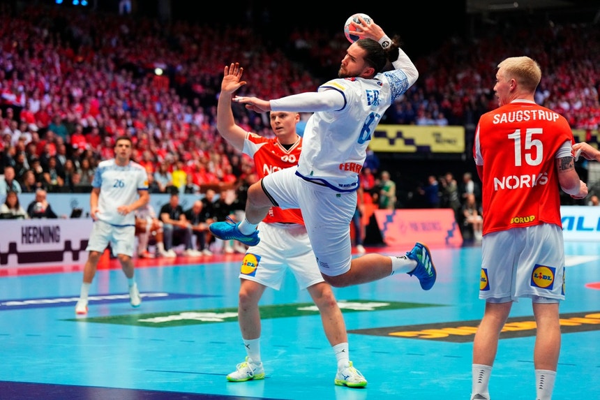 Imagem de Europeu2026 de Andebol. Portugal apura-se para o 