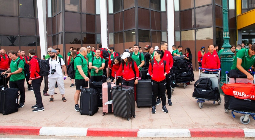 A equipa nacional já está em Oran, na Argélia
