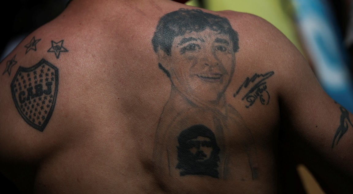  Ficou-lhe tatuado | Ricardo Moraes - Reuters  