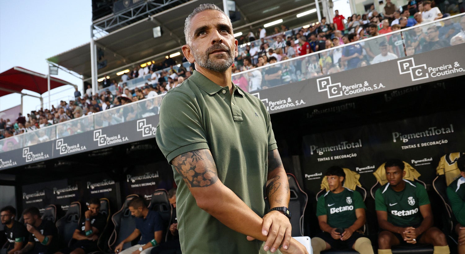 Rui Borges rejeita "mal-estar" com Su�rez e fala sobre Pote e Bragan�a