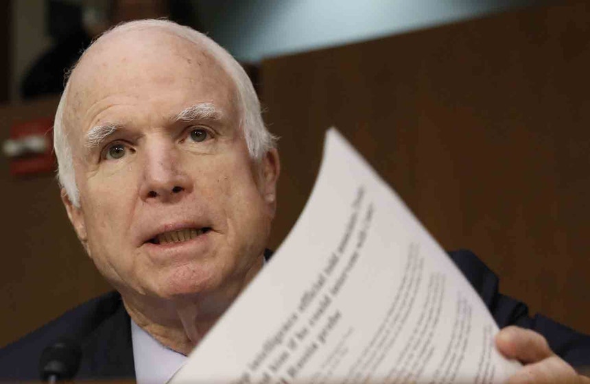 John McCain deixa carta de despedida para 