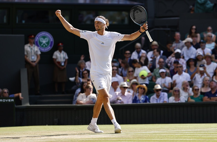Imagem de Alexander Zverev estreia-se nas meias-finais