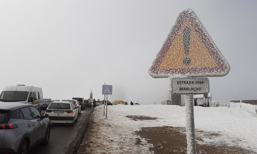 Imagem ilustrativa: Doze distritos do continente sob aviso amarelo devido à neve e agitação marítim