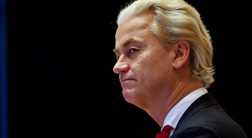 Geert Wilders, líder do partido de extrema-direita, Partido Liberdade
