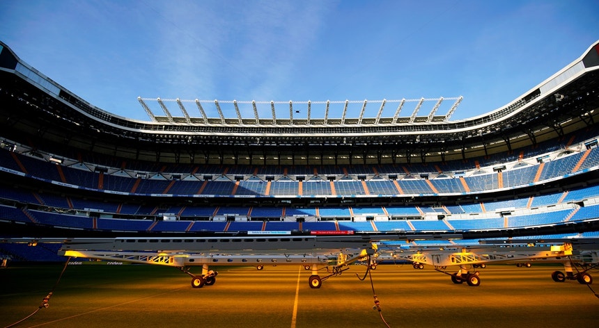 O Santiago Bernabéu, palco da final
