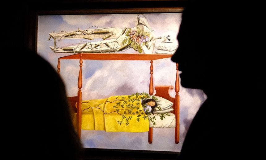 Imagem de Frida Kahlo bate recorde com 