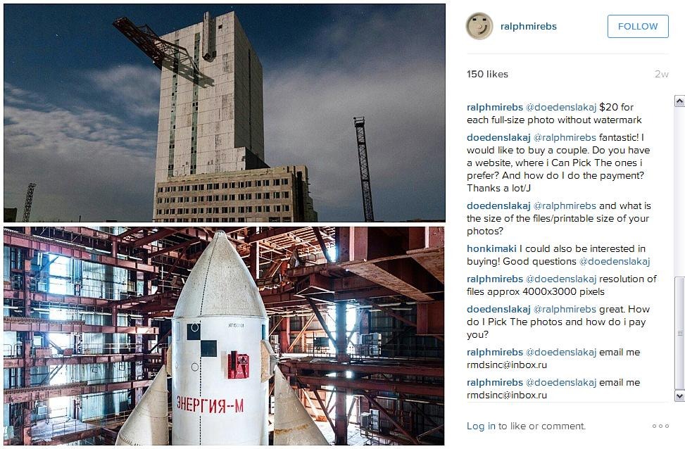  Foto: Ralph Mirebs, Instagram @ralphmirebs 