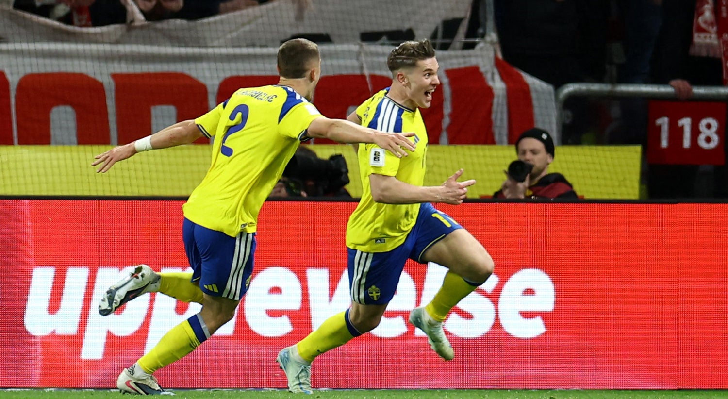 Gyökeres põe Suécia no Mundial