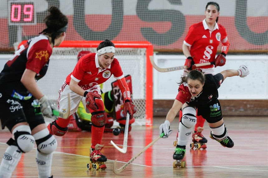 Benfica falha título europeu de hóquei em patins feminino