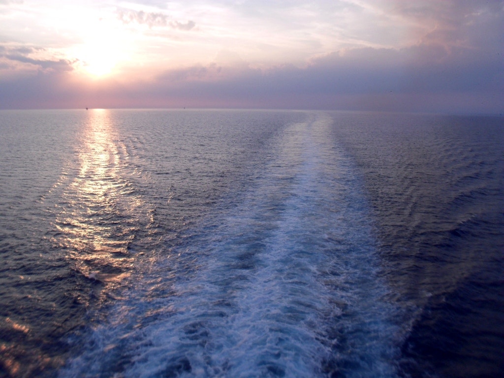  Enviada por Diogo Faria - Por do Sol no Mediterran&ecirc;o - Cruzeiro MSC Preziosa 