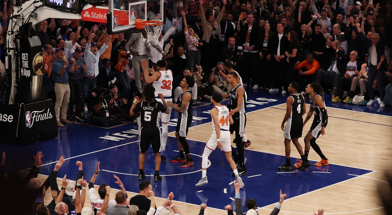 Knicks à beira do título da NBA