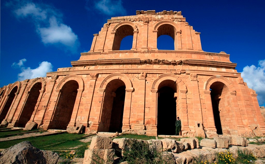  Libia, ru&iacute;nas romanas de Sabratha, correm alto risco de afundamento | Zohra Bensemra - Reuters 