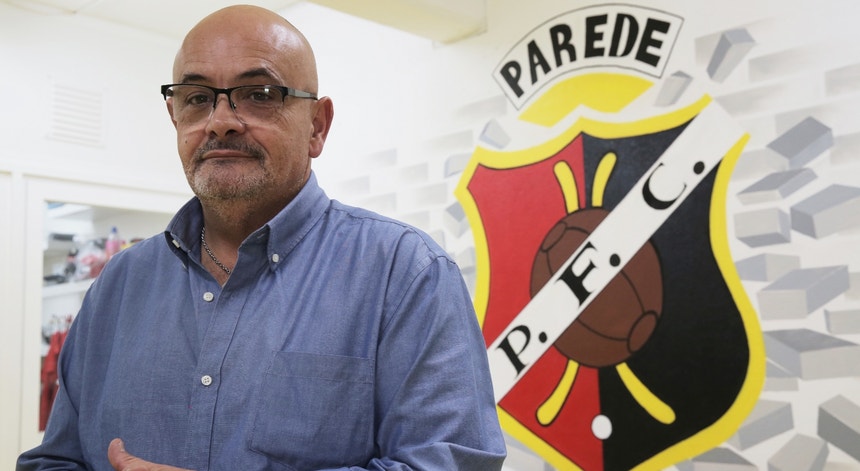 João Salgado é o presidente do Parede Foot-Ball Clube
