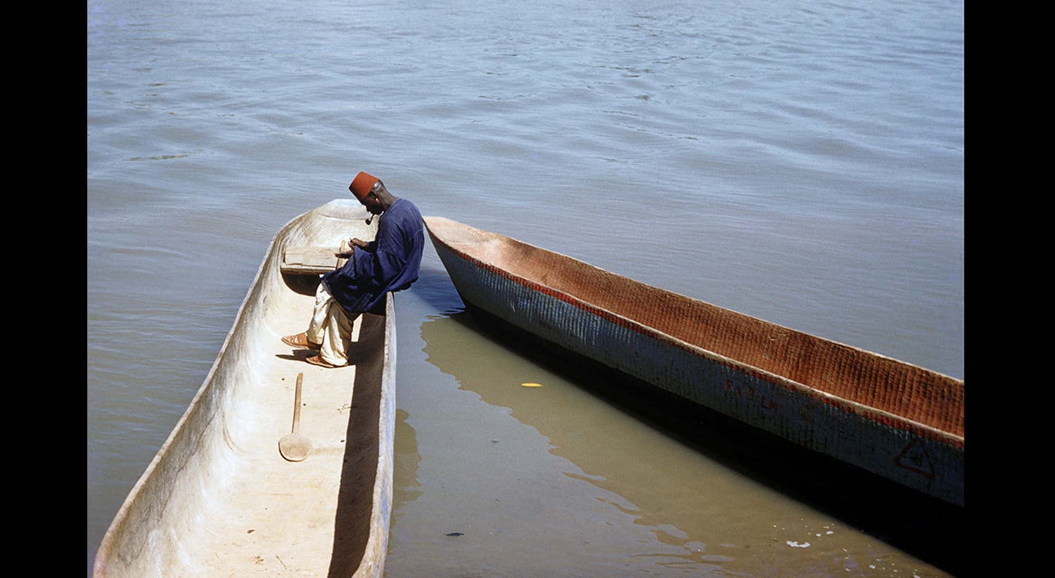  Pescador piroga - 1959 | Cr&eacute;dito: Ant&oacute;nio Saragga Seabra - IICT/ULisboa 