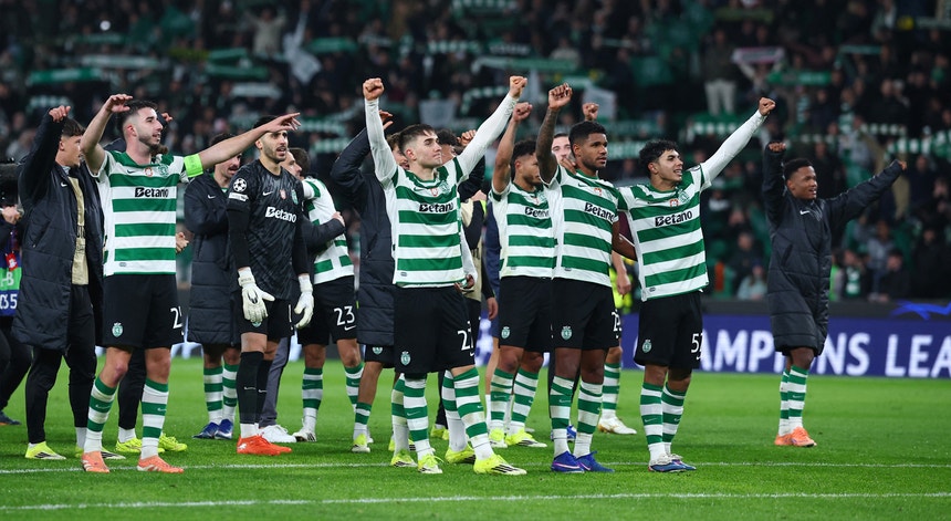 Imagem de Sporting vence um detentor do título da Liga dos Campeões pela primeira vez