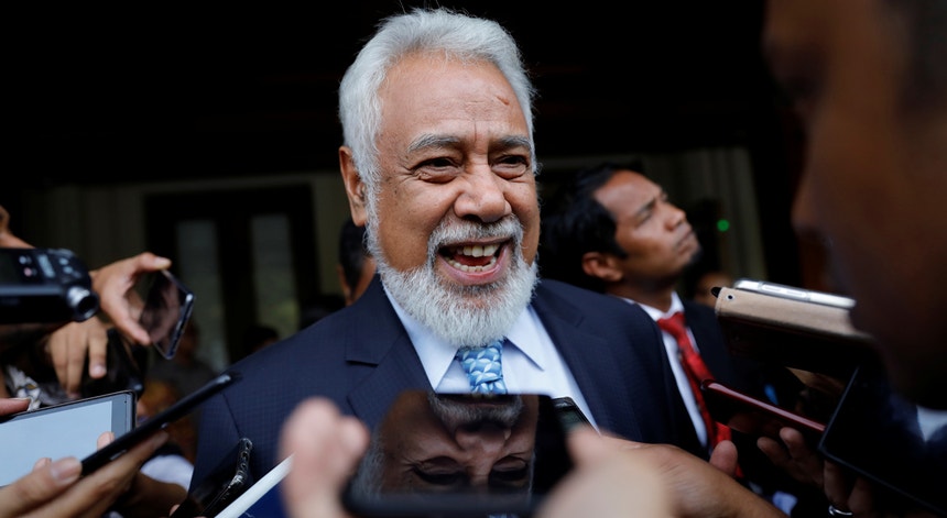 Xanana Gusmão anunciou a saída do seu partido do atual governo de Timor-Leste
