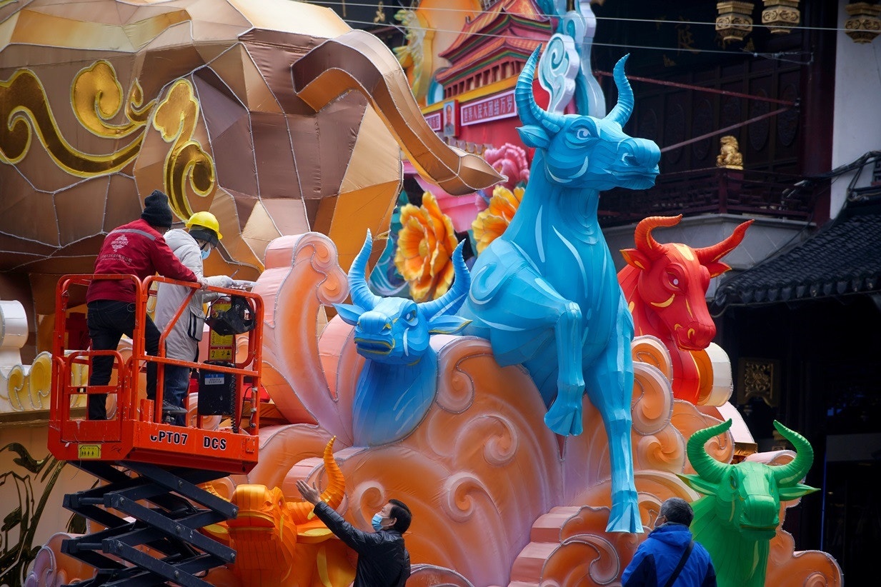  China. Representa&ccedil;&atilde;o do boi | Aly Song - Reuters 