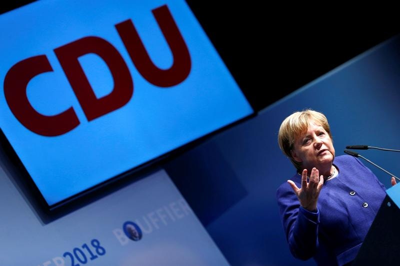 A chanceler alemã lidera a CDU desde abril de 2000
