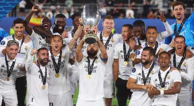 Real Madrid bate Eintracht Frankfurt e conquista quinta Supertaça Europeia