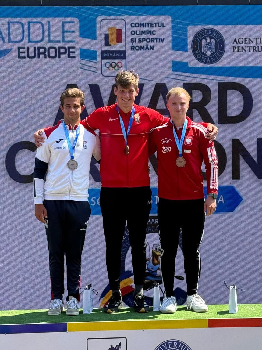 Canoagem/Europeus maratonas. Leonardo Barbosa medalha de prata em C1 sub-23