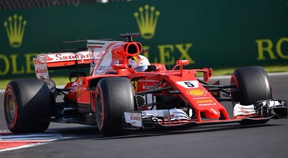 50ª pole de Vettel na F1
