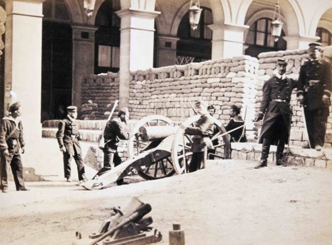  Barricada da rua de Castiglione  
