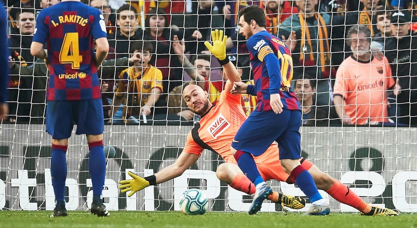Messi marcou 4 golos
