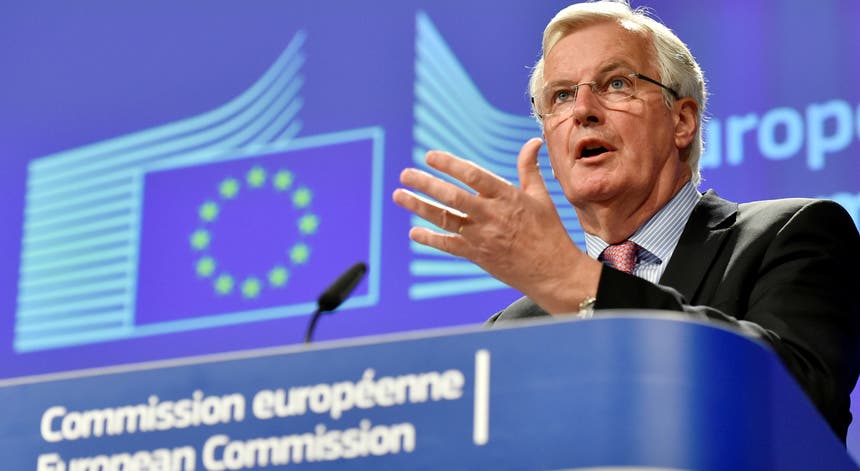 O responsável da UE para as negociações da saída do Reino Unido, Michel Barnier. Foto: Eric Vidal - Reuters
