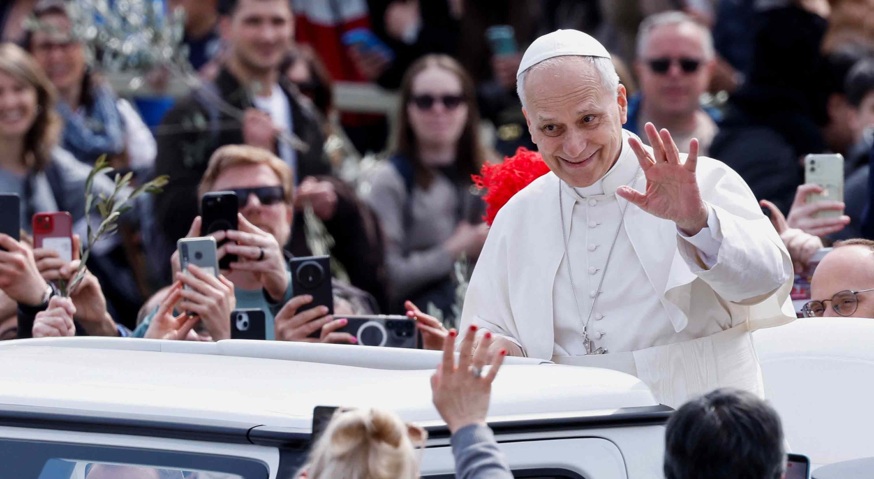 Domingo de Ramos. Leão XIV rejeita alegações de que Deus justifica a guerra