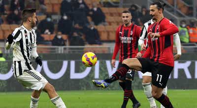 AC Milan empata sem golos com a Juventus em San Siro