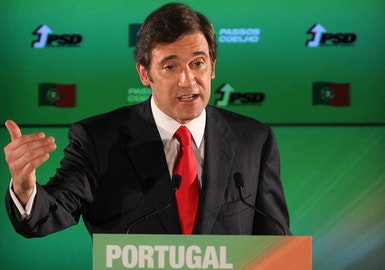"Não descansaremos enquanto não pusermos Portugal a crescer", afirmou Passos Coelho
