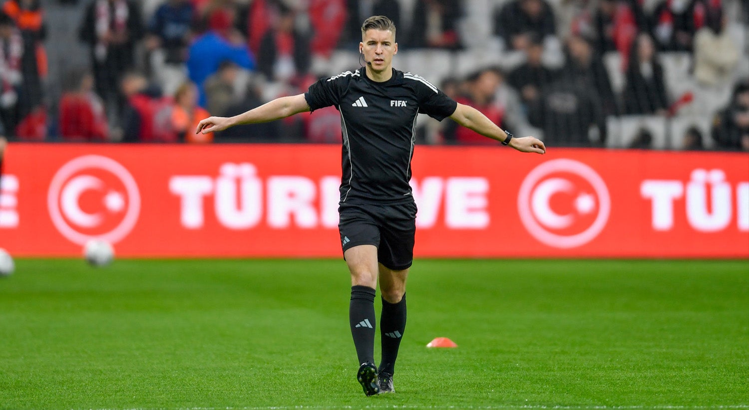 François Letexier dirige Arsenal - Sporting