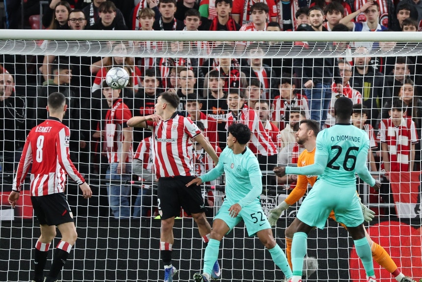 Imagem ilustrativa: Sporting vence em Bilbau e segue diretamente para os oitavos